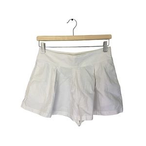 Kate Spade Saturday Cotton Culotte Shirts / Skort in White SIZE 0